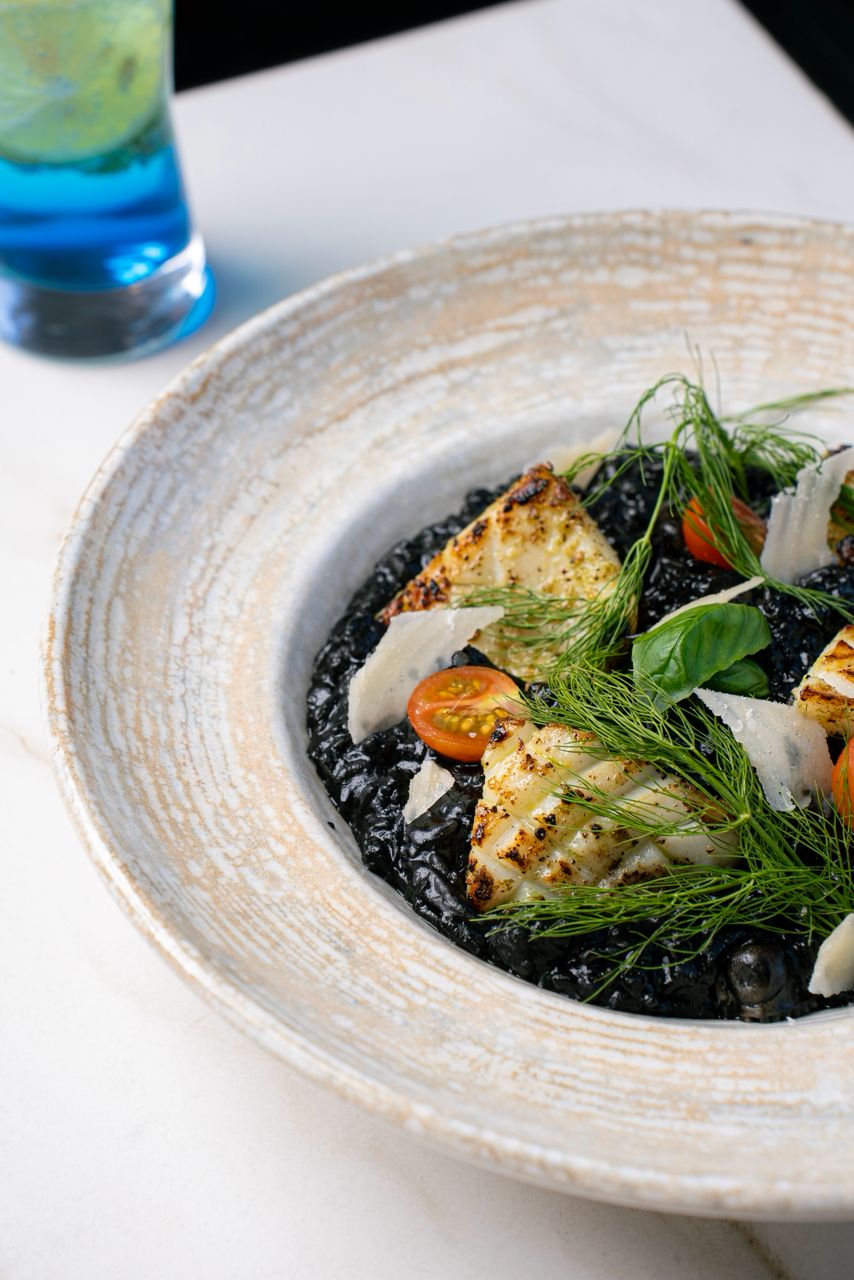 ريزوتو  حبار السيبيا